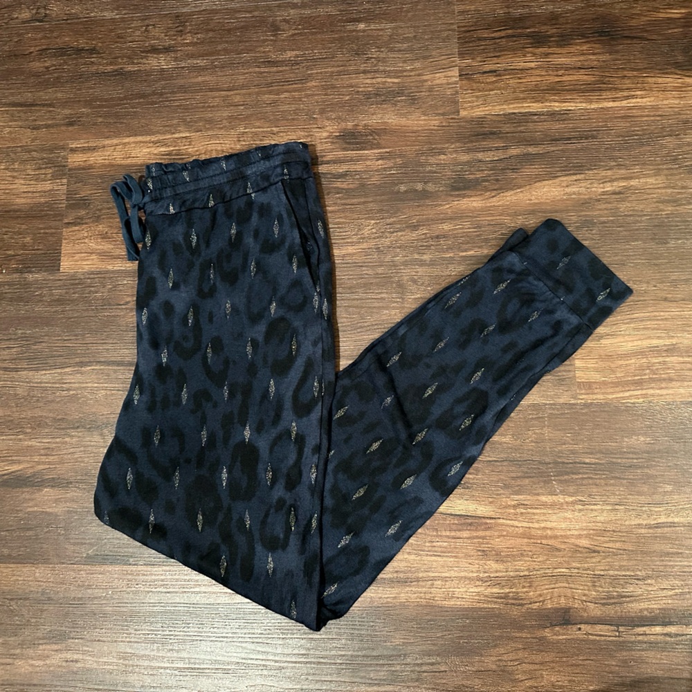 Women’s‎ Mod X Navy & Gold Leopard Joggers